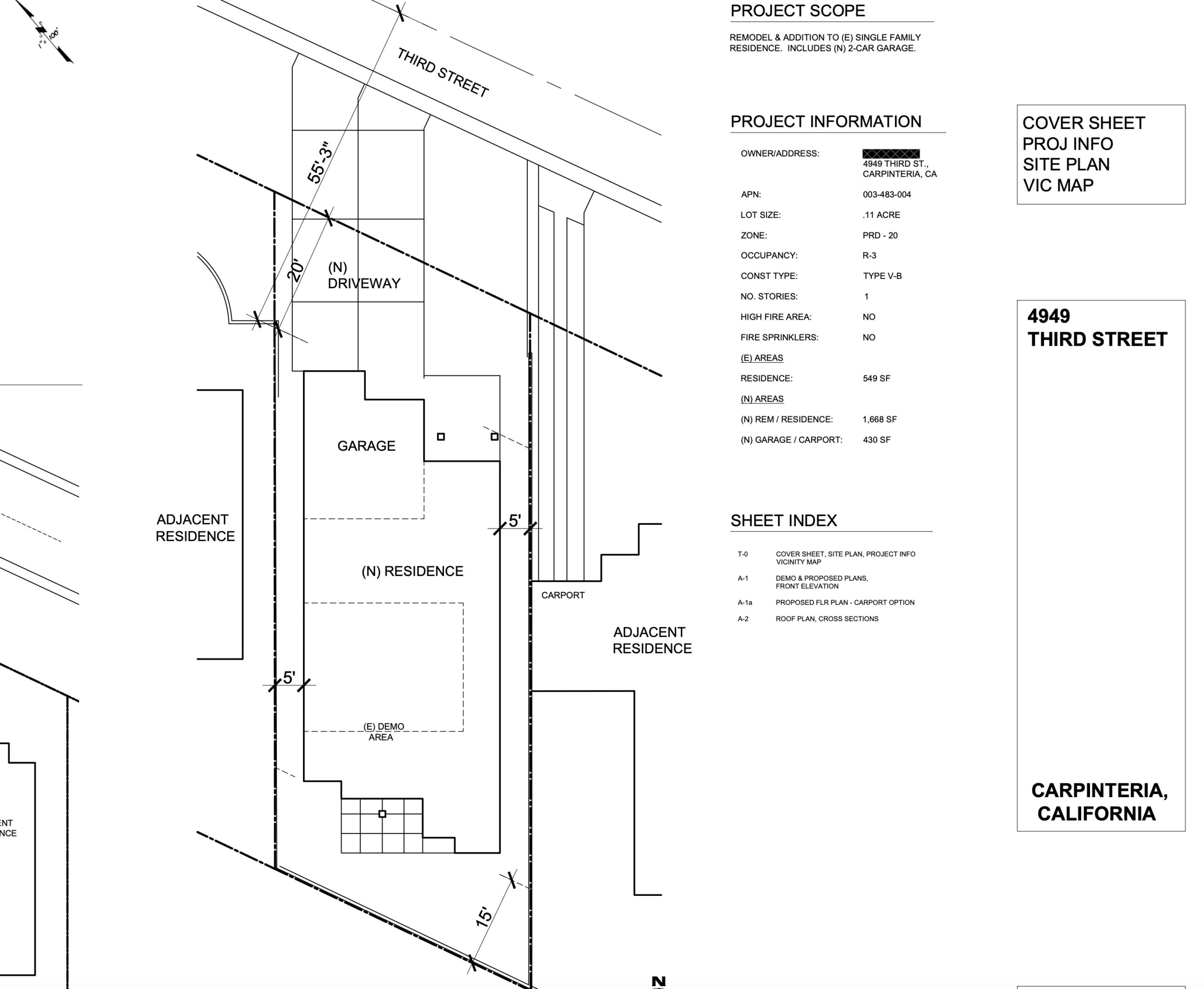 4949 3rd Street Carpinteria, CA 93013 - Photo 7 of 18 Initial Conceptual Plans
