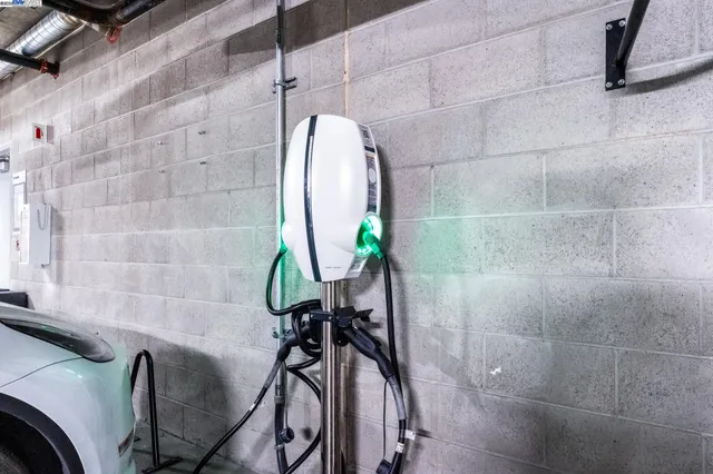 a view of a bike storage