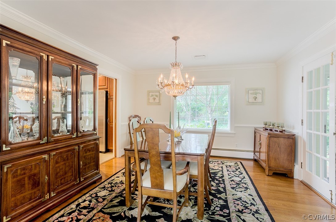 4036 Sherbrook Road Richmond, VA 23235 - Photo 12 of 41 Elegant dining area leads to french doors and adja
