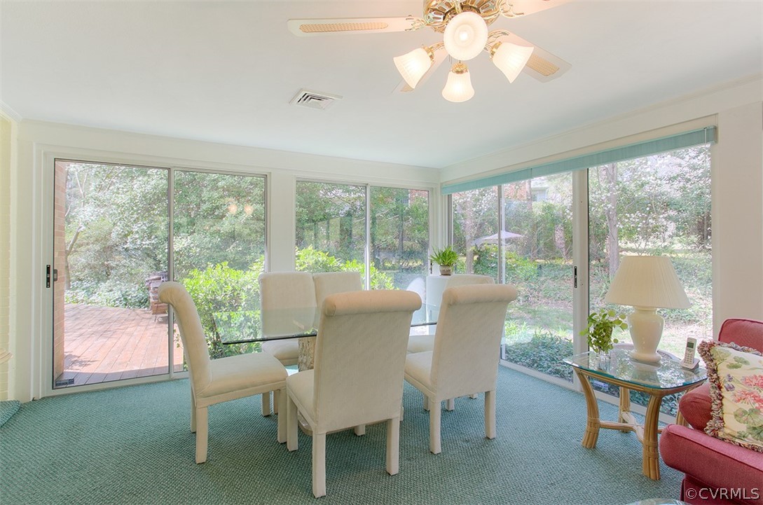 4036 Sherbrook Road Richmond, VA 23235 - Photo 16 of 41 Extra dining space in a beautiful setting