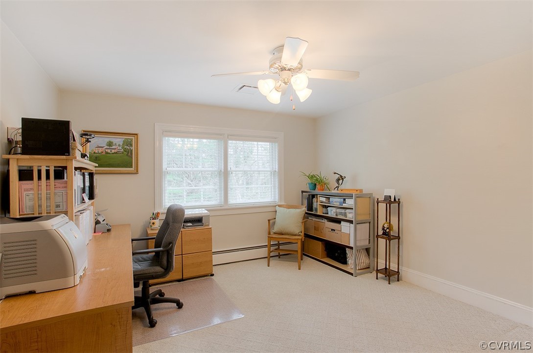 4036 Sherbrook Road Richmond, VA 23235 - Photo 23 of 41 Bedroom 3 can be used as a sunny office space or a