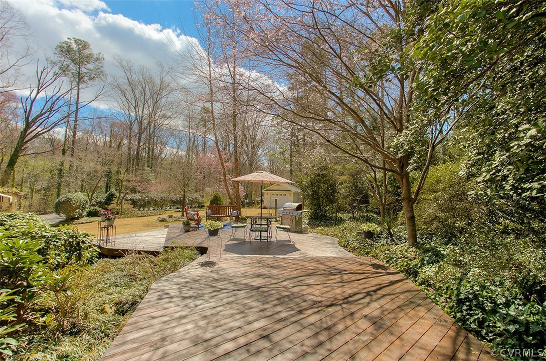 4036 Sherbrook Road Richmond, VA 23235 - Photo 33 of 41 This enchanting backyard offers privacy and beauti