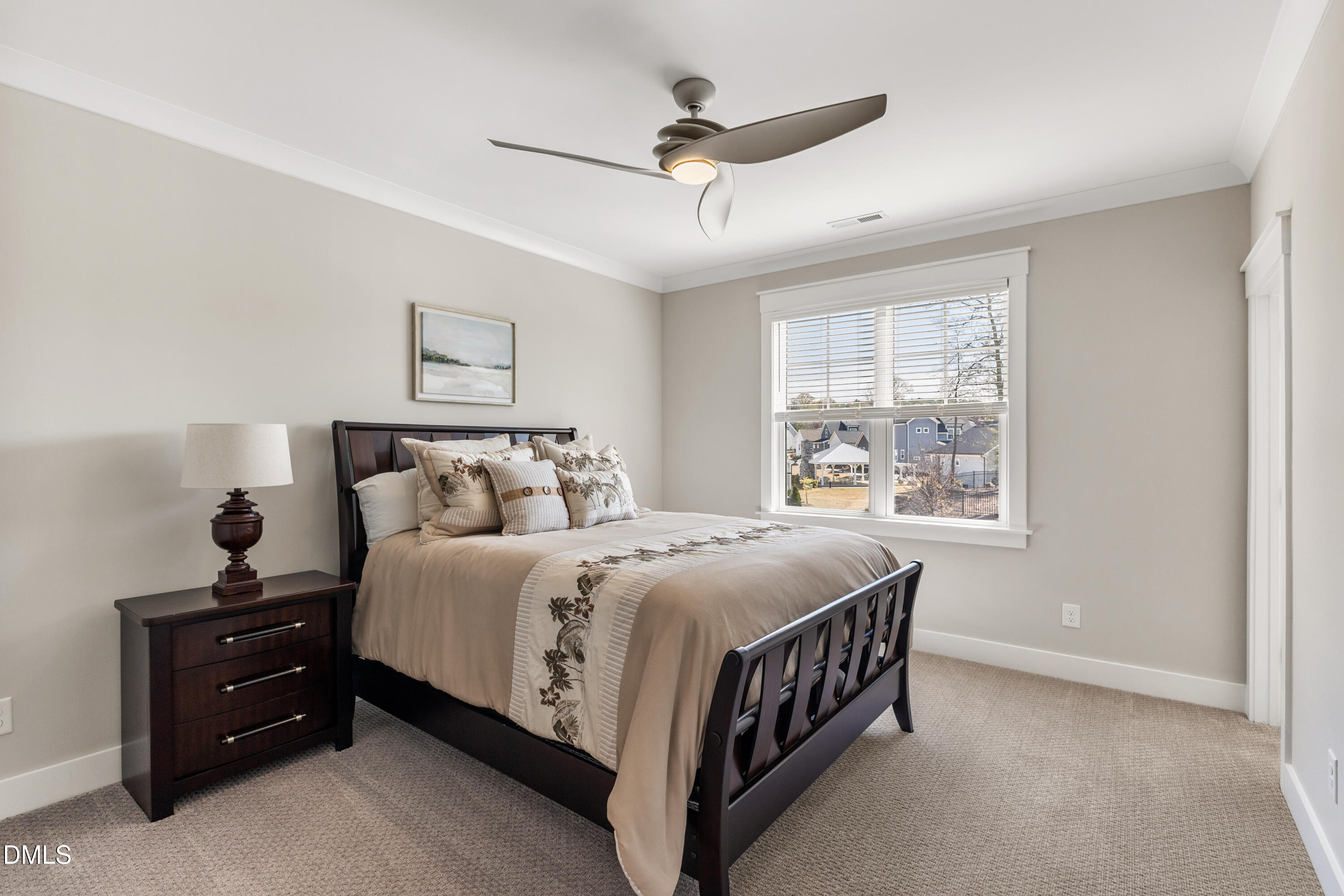 75 Cottage Way Pittsboro, NC 27312 - Photo 28 of 68 a bedroom with a bed and a window