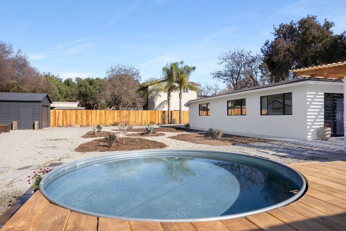 283 Burnham Road Oak View, CA 93022 - Photo 10 of 13 a view of a house with pool