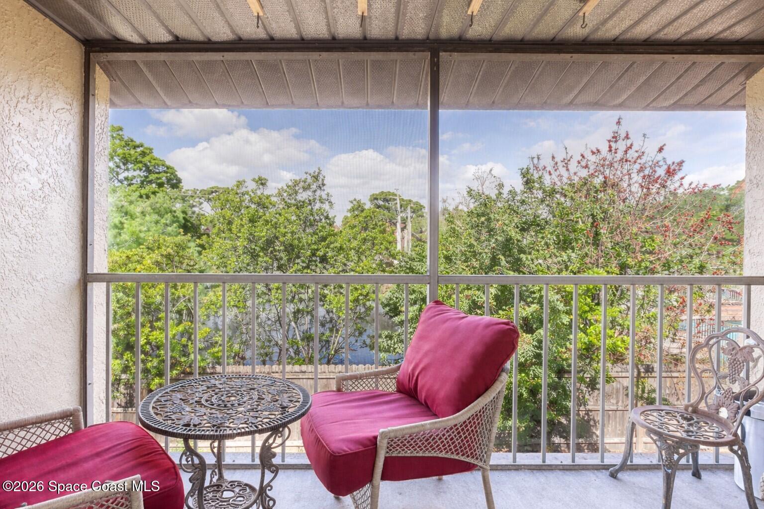 275 Spring Drive, Unit 7 Merritt Island, FL 32953 - Photo 12 of 18 Balcony