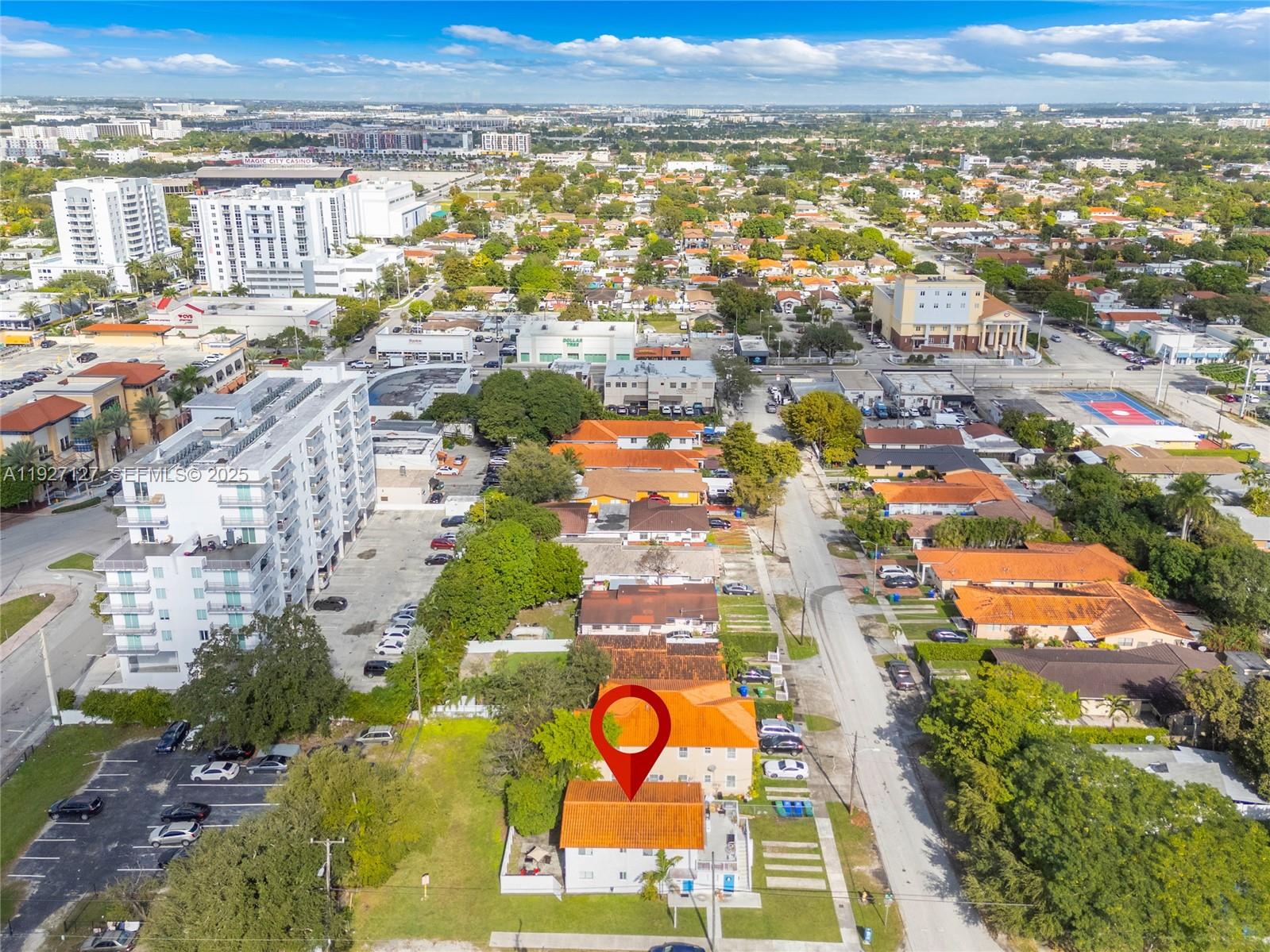 3601 Southwest 2nd Street, Unit 3601 Miami, FL 33135 - Photo 19 of 21 an aerial view of residential houses with outdoor space