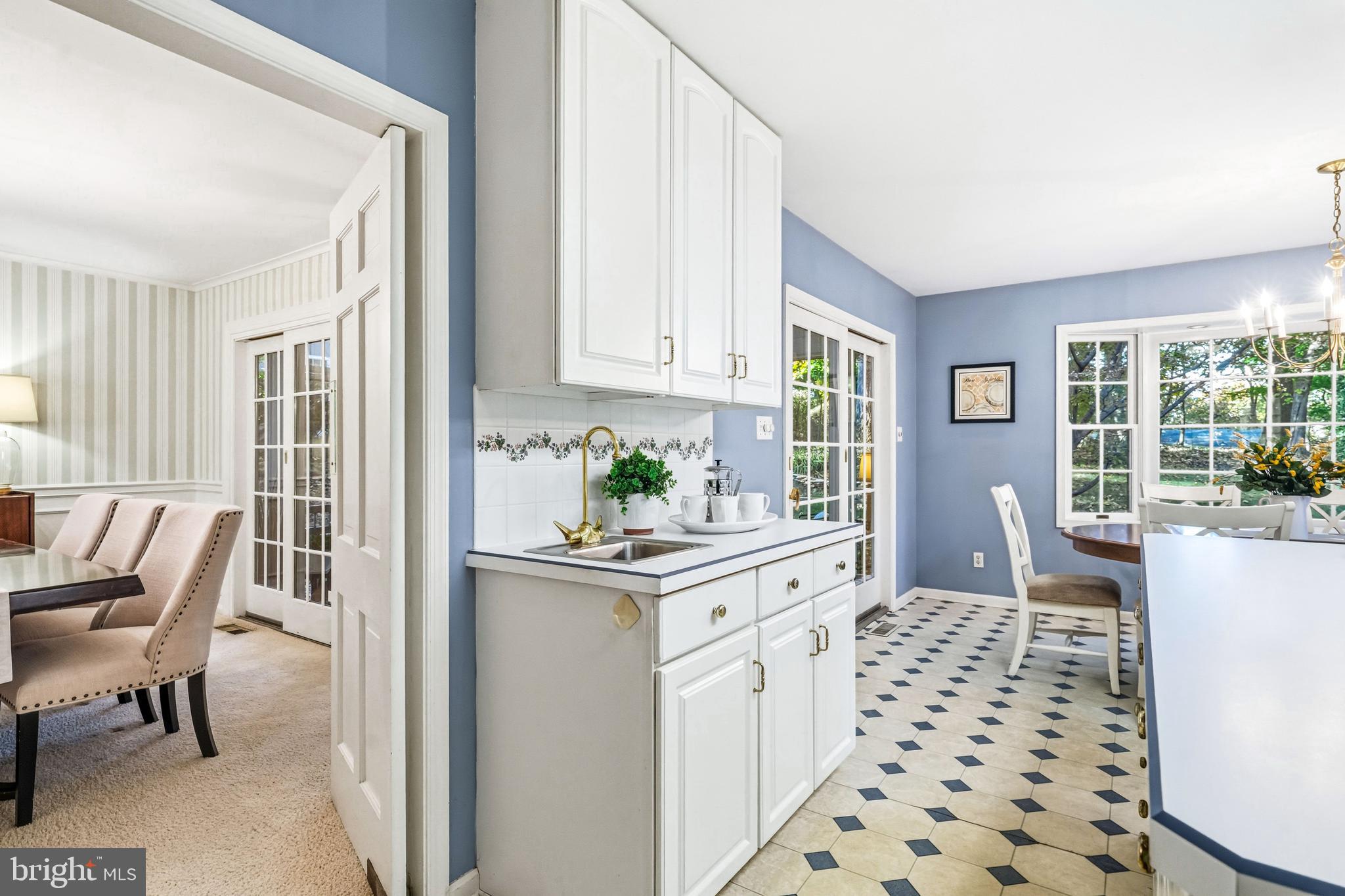 305 Gulph Hills Road Wayne, PA 19087 - Photo 12 of 49 Kitchen into Dining Room