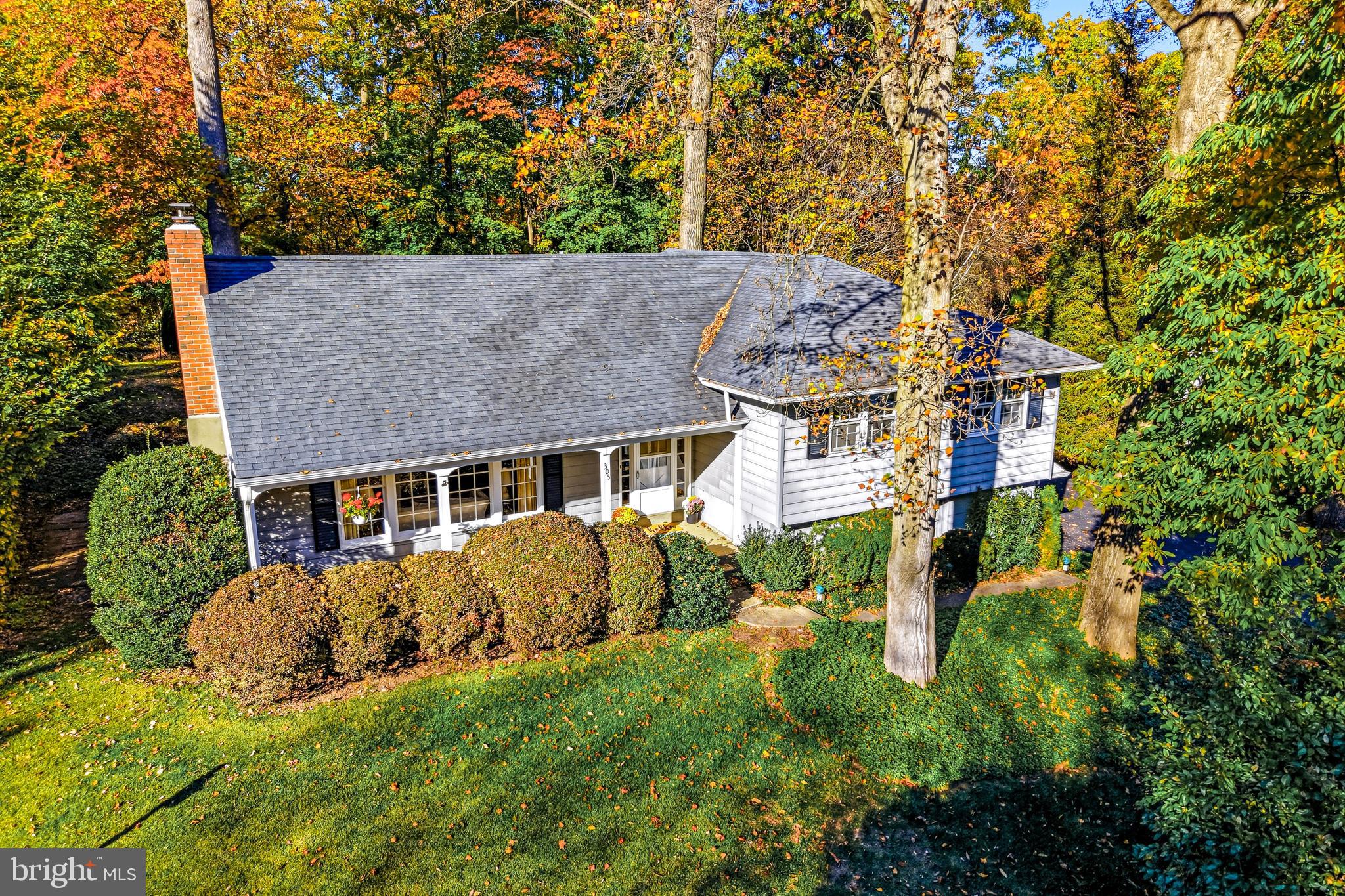 305 Gulph Hills Road Wayne, PA 19087 - Photo 2 of 49 Front from above
