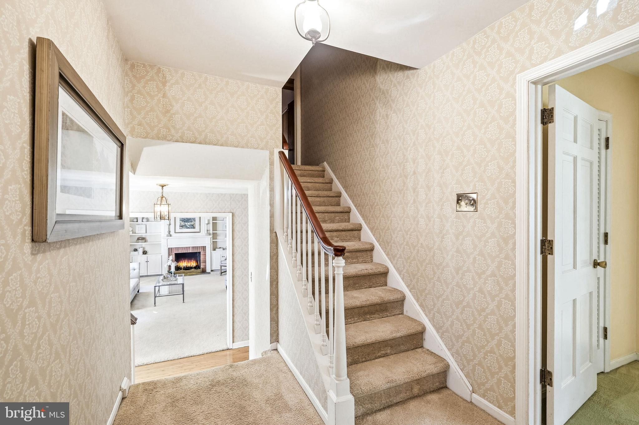305 Gulph Hills Road Wayne, PA 19087 - Photo 34 of 49 Stairs to second Upper Level