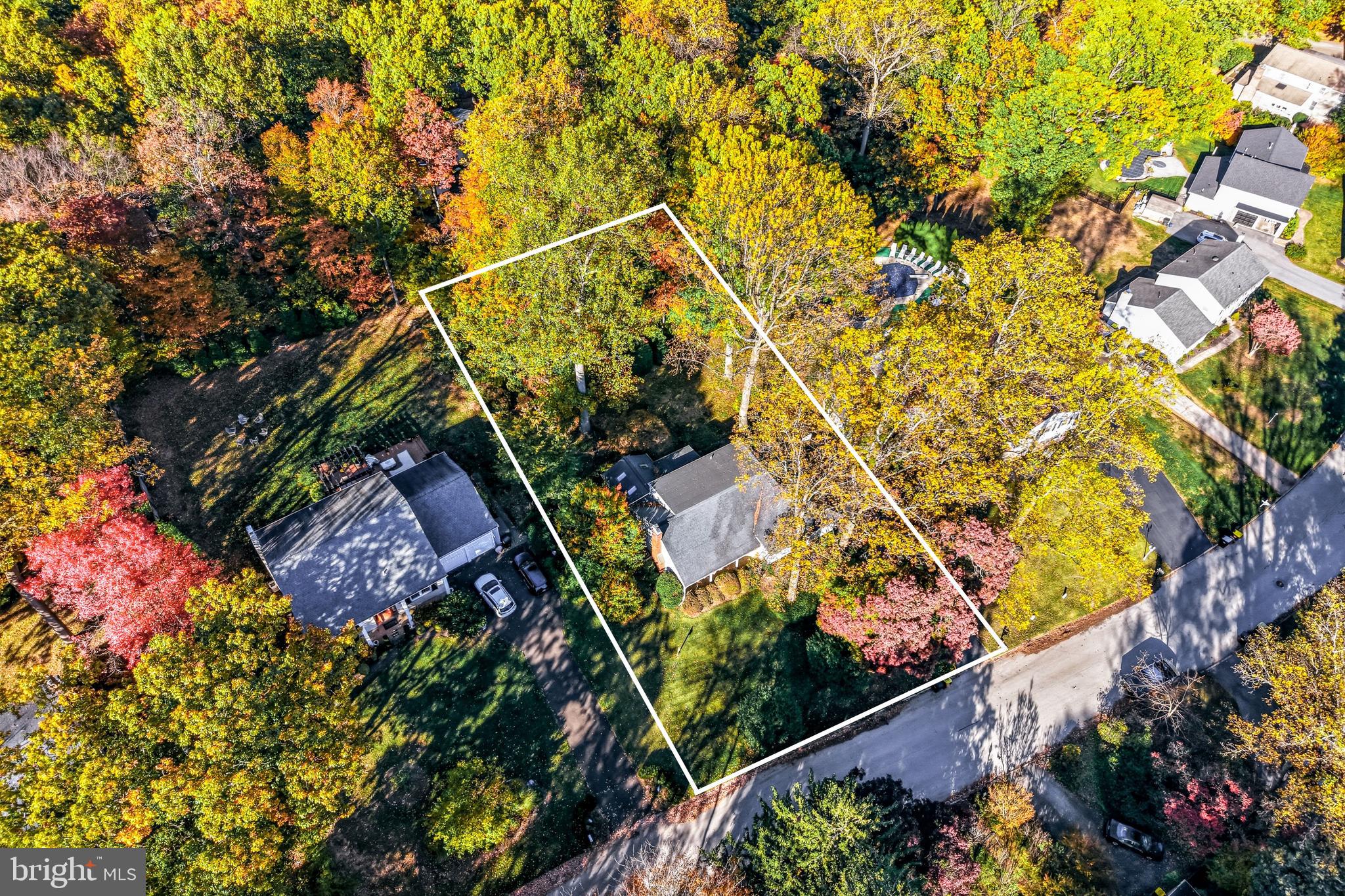 305 Gulph Hills Road Wayne, PA 19087 - Photo 46 of 49 Lot from above
