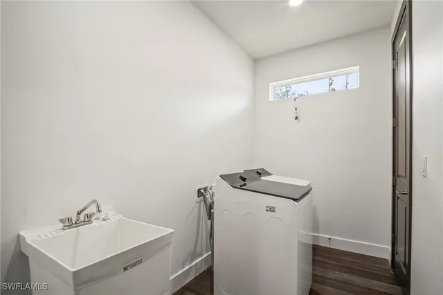 a view of yard with swimming pool and green space