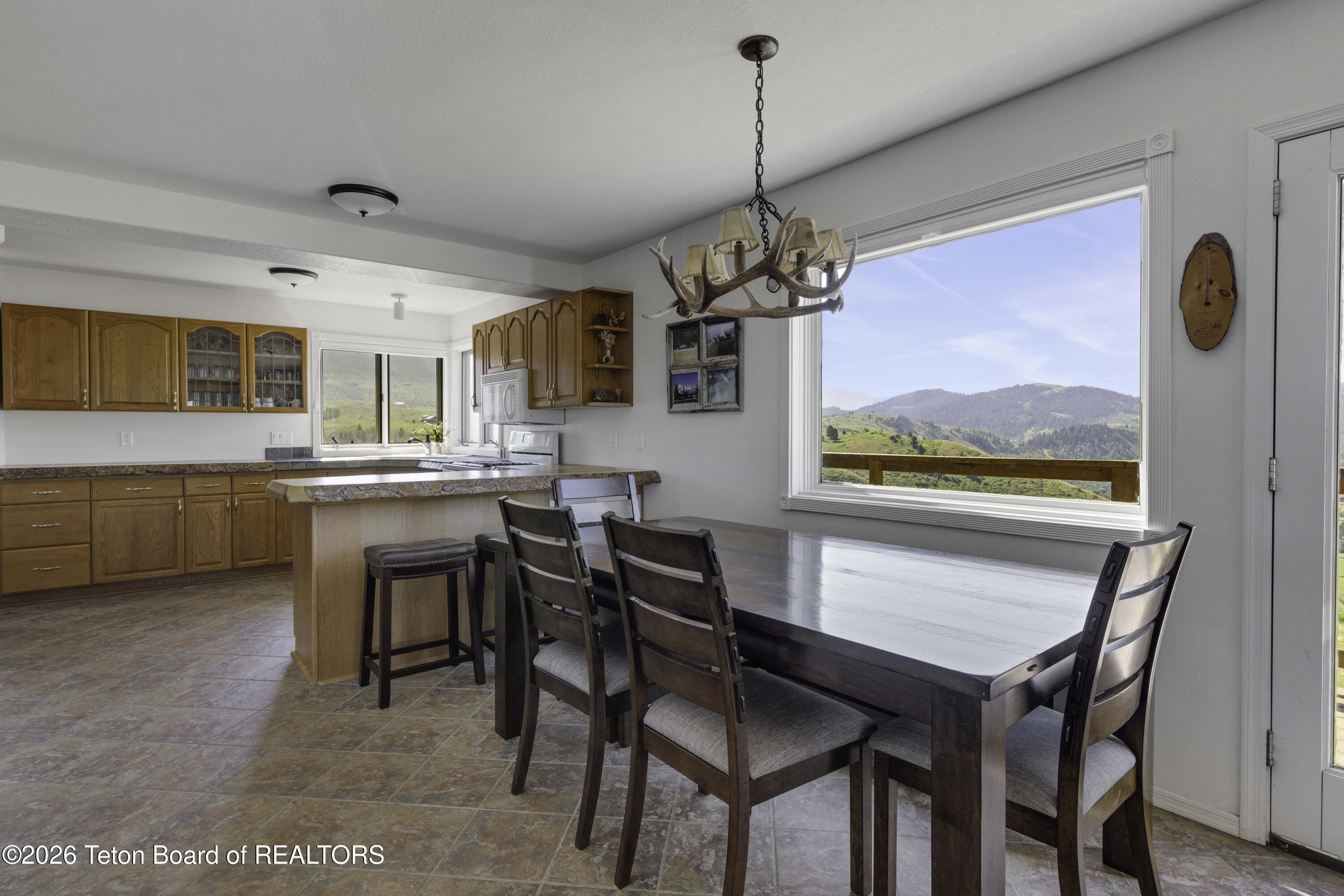 7585 South Squaw Creek Road Jackson, WY 83001 - Photo 6 of 26 Dining Room