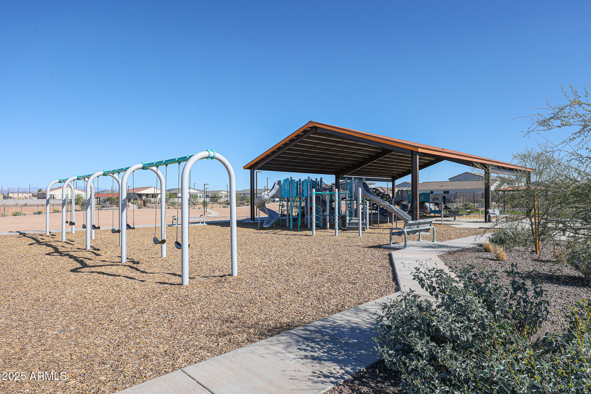 17255 West Patrick Lane Surprise, AZ 85387 - Photo 3 of 8 a view of a house with backyard and sitting area