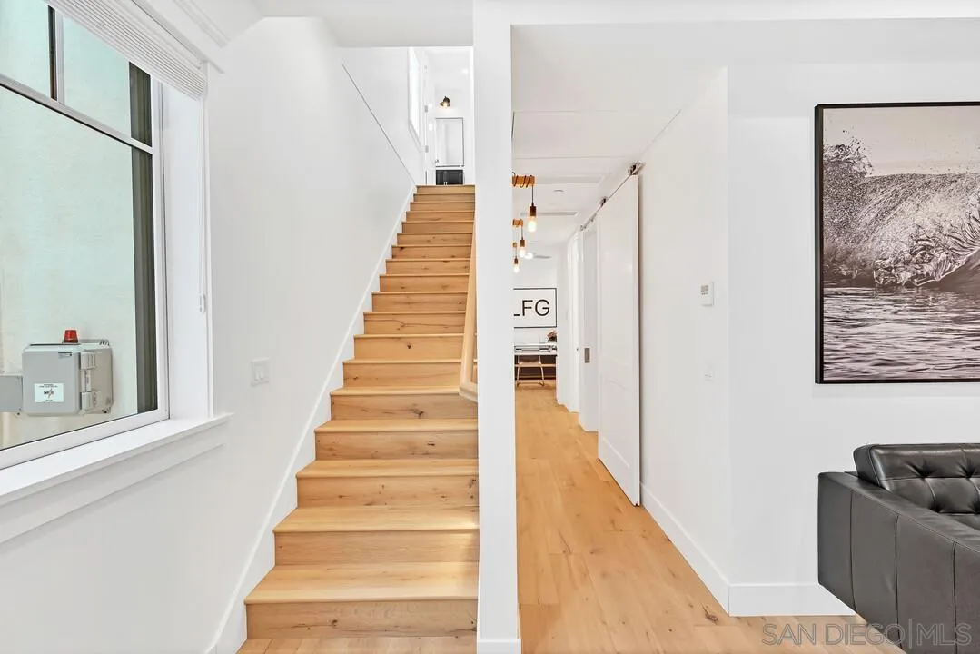 949 D Avenue Coronado, CA 92118 - Photo 18 of 28 a view of staircase with white walls