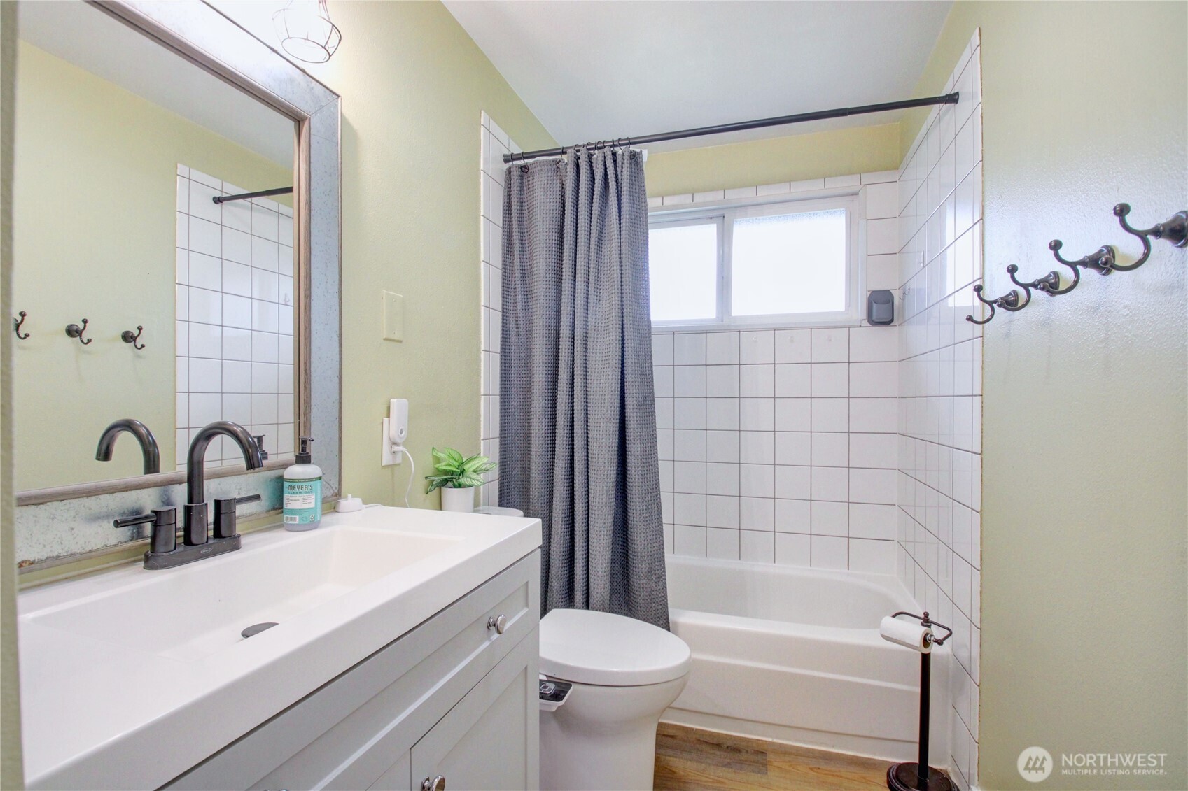13168 Avon Allen Road Mount Vernon, WA 98273 - Photo 14 of 34 a bathroom with a sink a toilet and shower