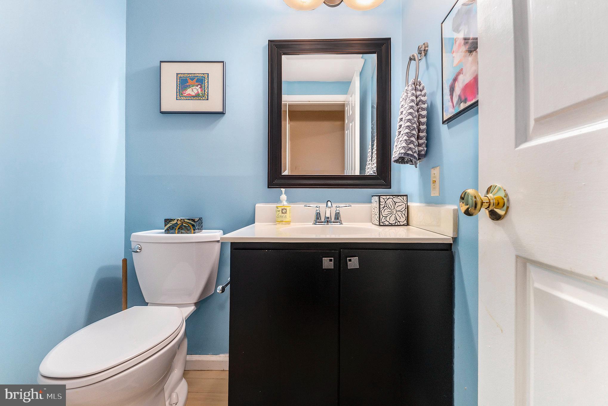 6 Lantern Lane Chesterbrook, PA 19087 - Photo 29 of 37 a bathroom with a sink and a toilet
