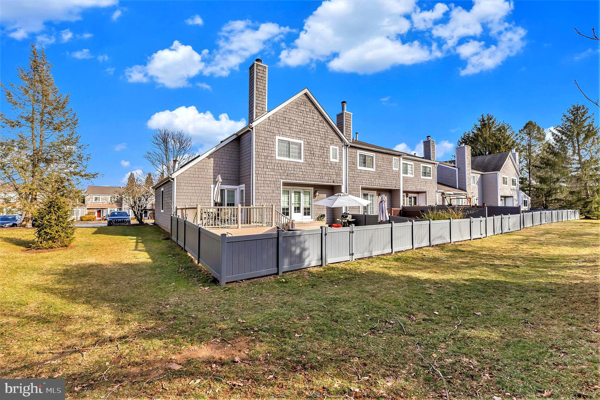 6 Lantern Lane Chesterbrook, PA 19087 - Photo 33 of 37 a view of a house with a yard and tree s