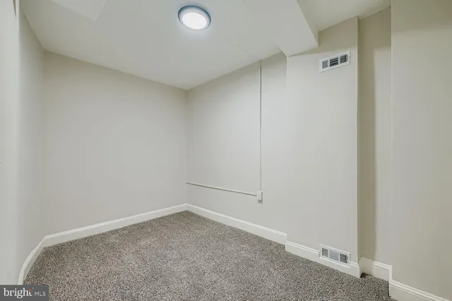 a view of empty room