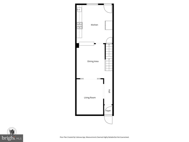 a picture of a bench in a building