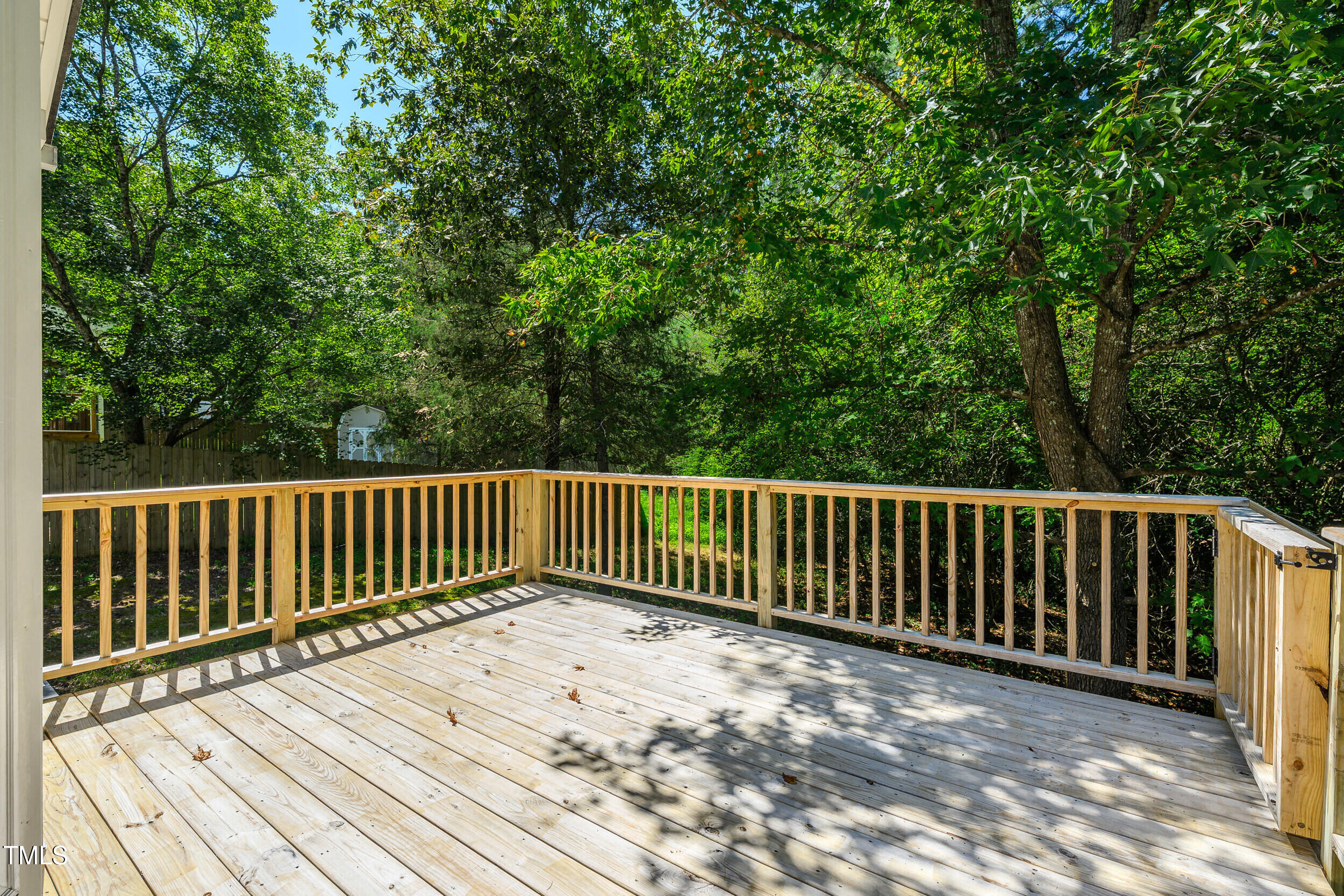 2213 Bufflehead Road Raleigh, NC 27616 - Photo 26 of 30 a view of wooden deck