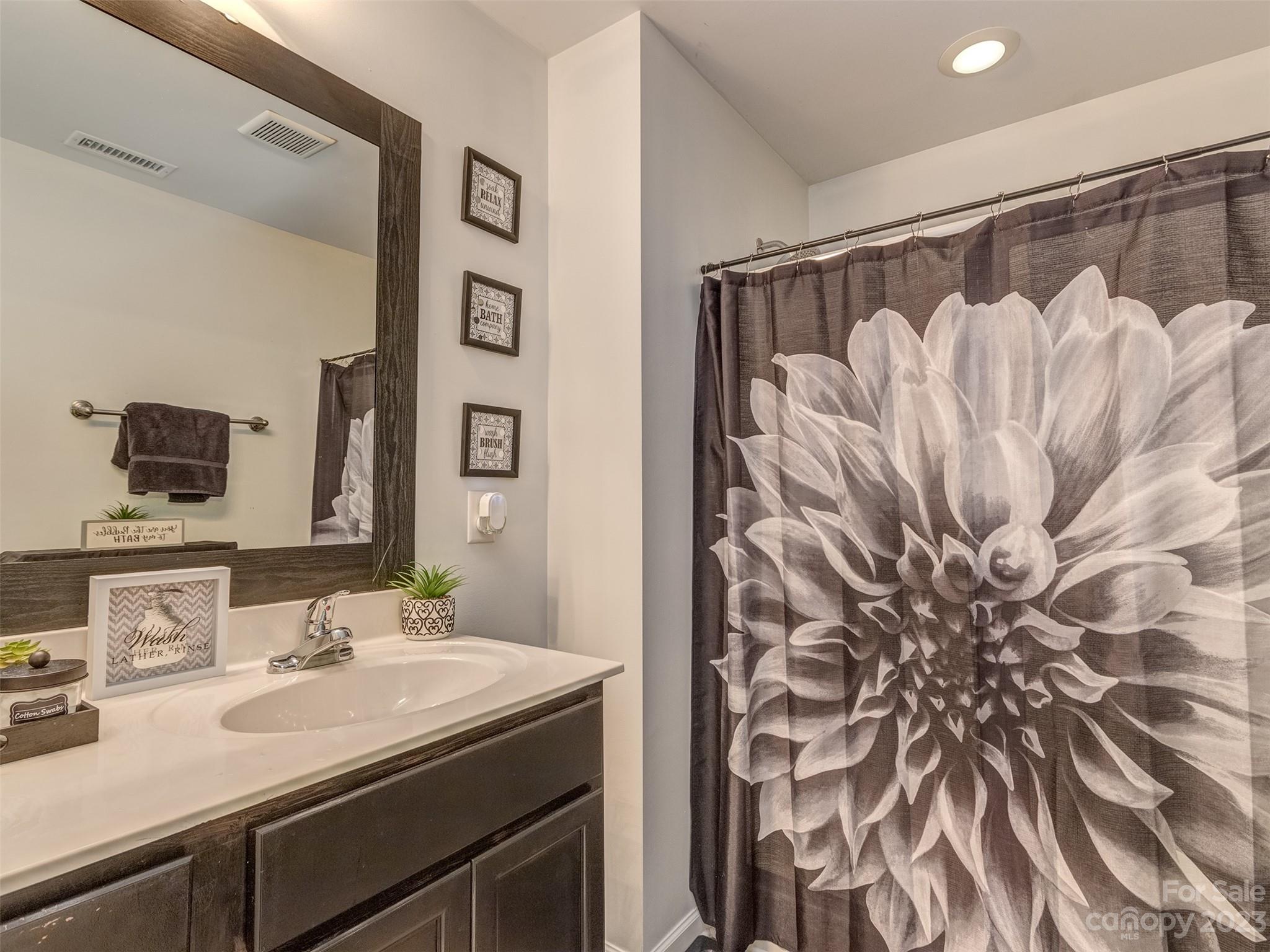 1051 Duckwood Road Lancaster, SC 29720 - Photo 13 of 18 a bathroom with a sink and a mirror
