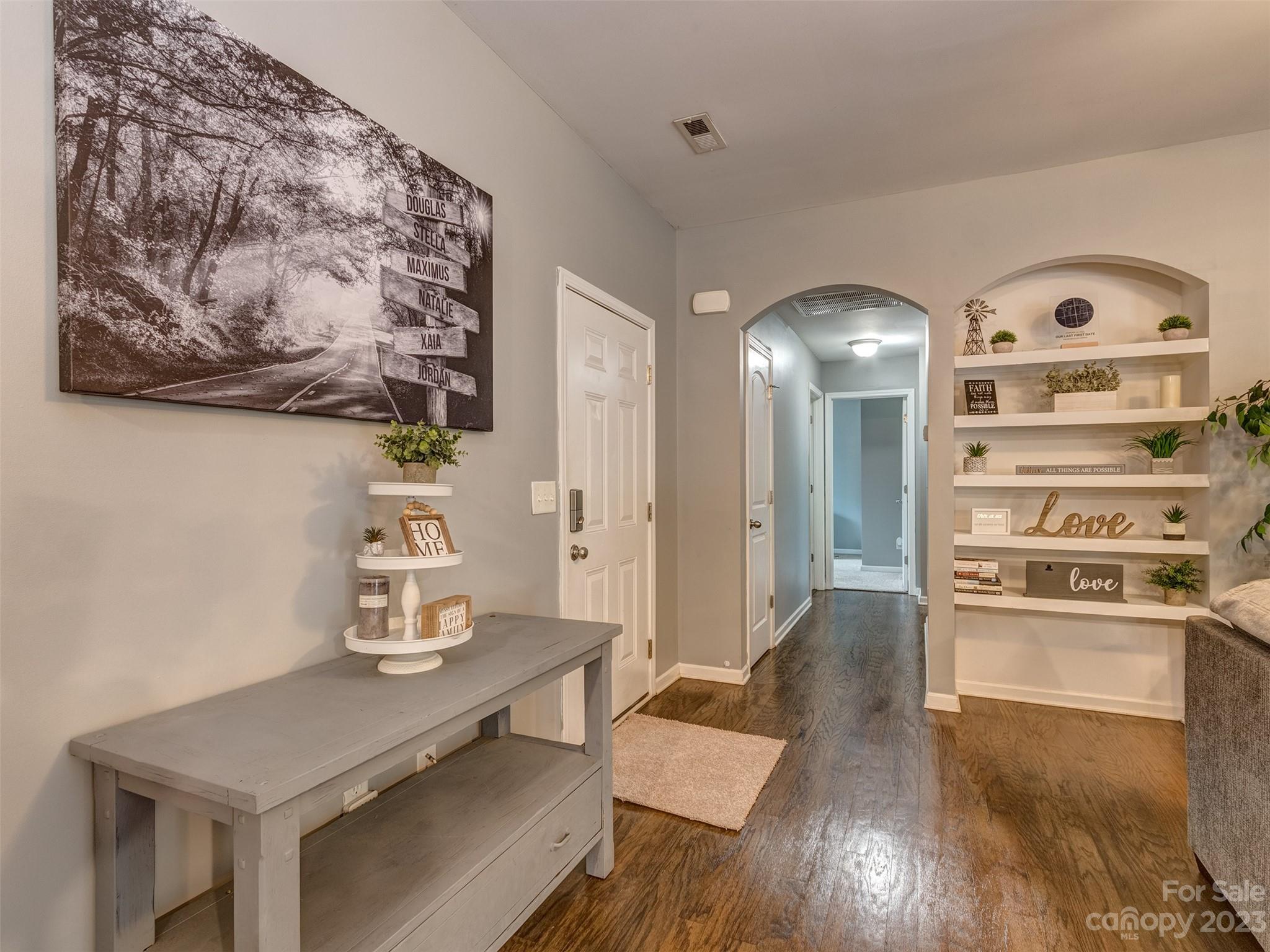 1051 Duckwood Road Lancaster, SC 29720 - Photo 5 of 18 a living room with furniture and wooden floor