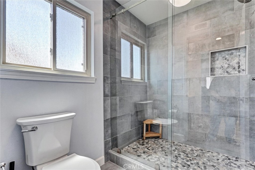 19605 Shadow Springs Way Porter Ranch, CA 91326 - Photo 16 of 33 Primary Bathroom shower.