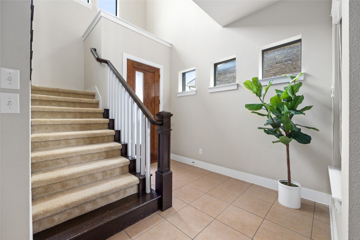 405 Penny Kathleen Court Austin, TX 78717 - Photo 2 of 30 a view of entryway with wooden floor