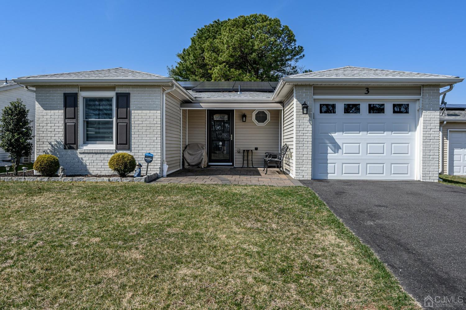 3 Bow Drive Brick, NJ 08723 - Photo 1 of 36 a view of a house with a patio and a yard