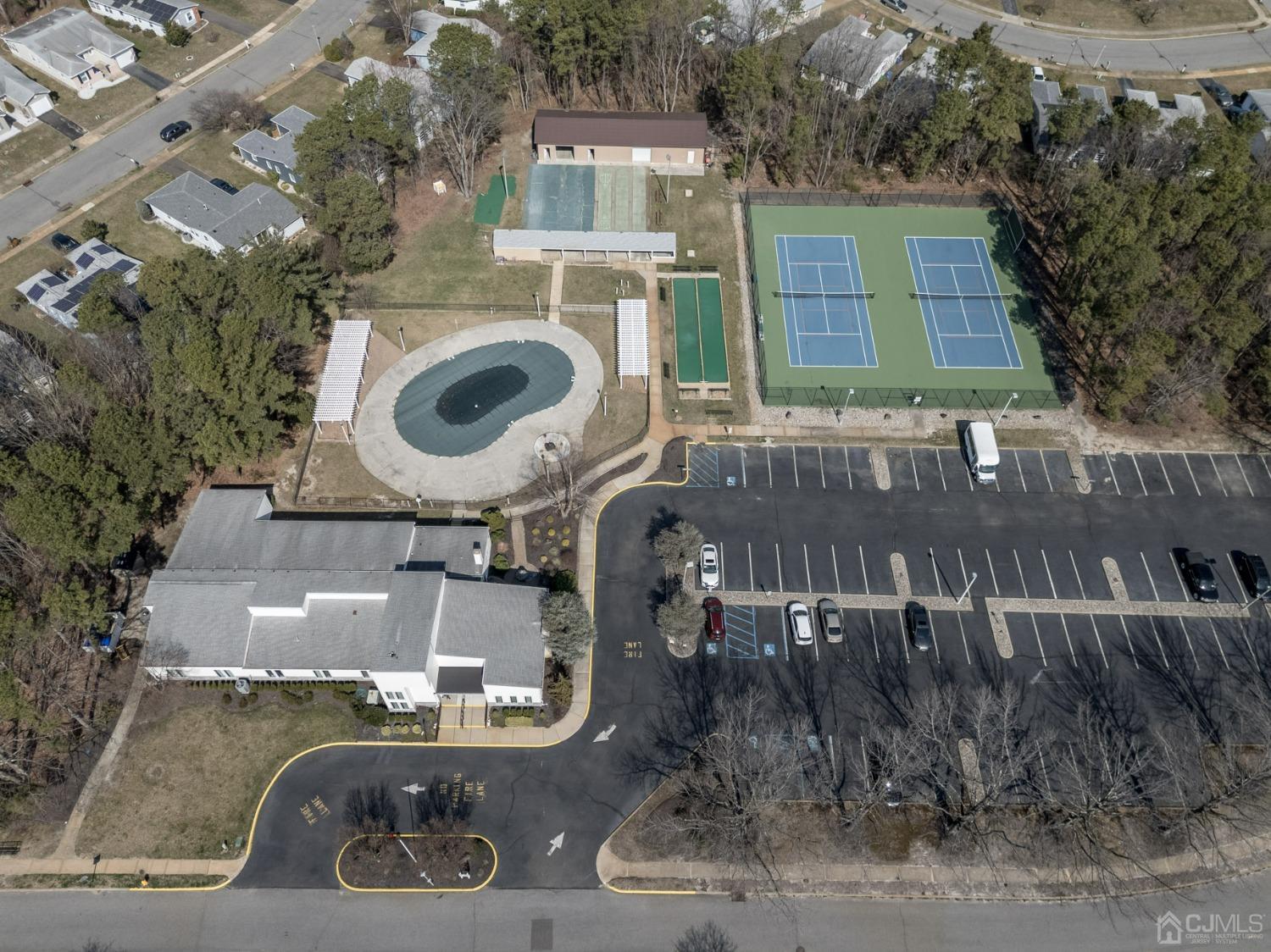 3 Bow Drive Brick, NJ 08723 - Photo 36 of 36 an aerial view of a house with swimming pool