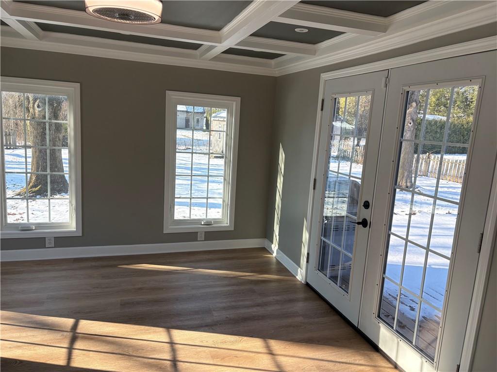 357 Carley Avenue Sharon, PA 16146 - Photo 15 of 32 a view of an empty room with wooden floor and a window