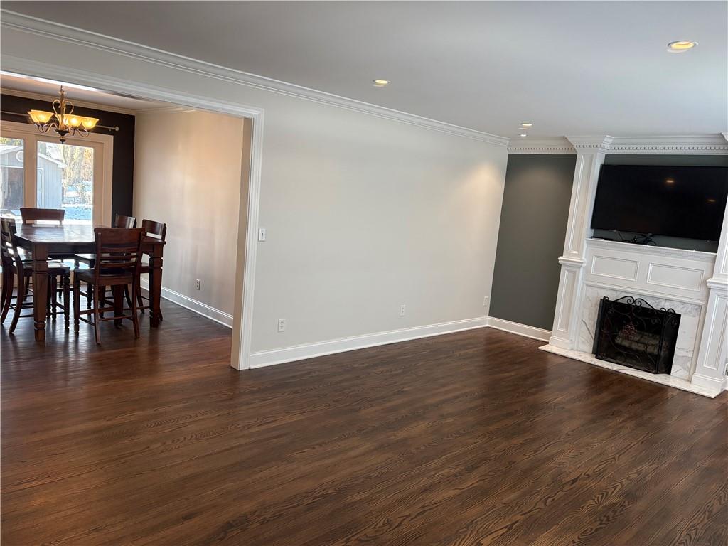 357 Carley Avenue Sharon, PA 16146 - Photo 4 of 32 a view of a livingroom with furniture and a fireplace