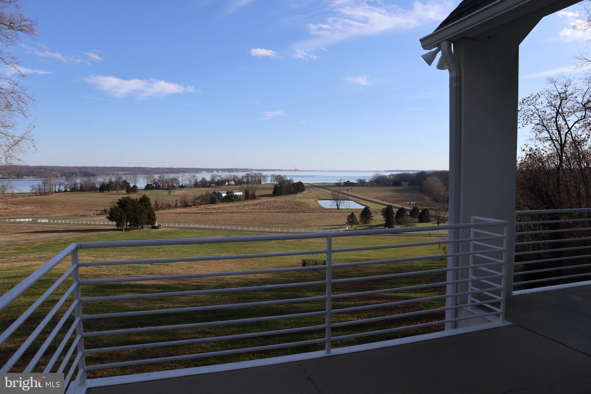 7550 Brentland Road Welcome, MD 20693 - Photo 82 of 86 River View from Main Level Balcony