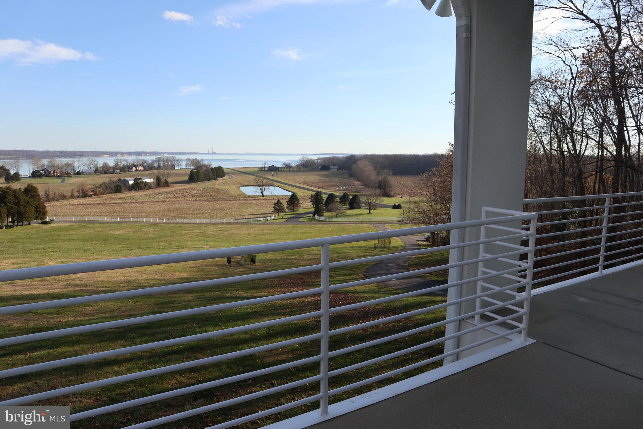 7550 Brentland Road Welcome, MD 20693 - Photo 83 of 86 River View from Main Level Balcony