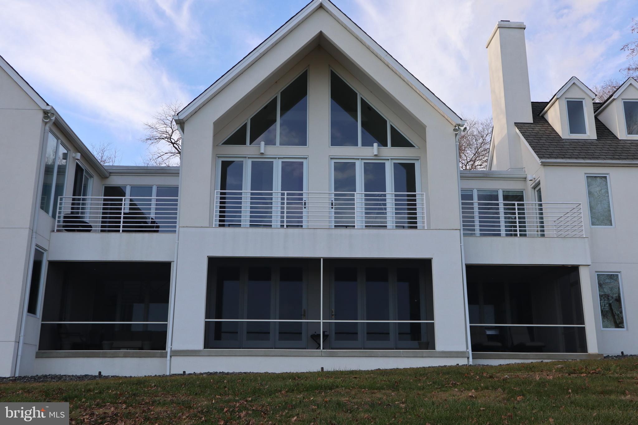 7550 Brentland Road Welcome, MD 20693 - Photo 85 of 86 Rear View of House - Balcony and Screened Patio