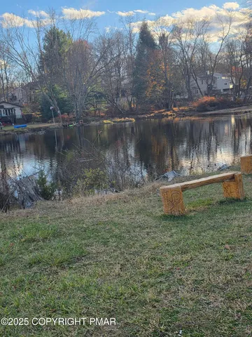 a view of an ocean and beach