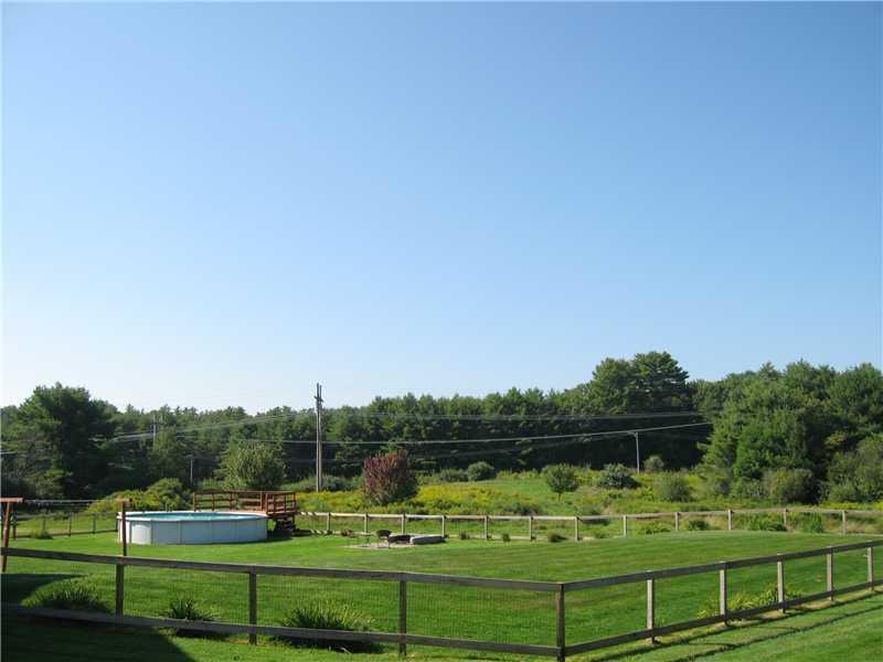26 Gerrys Way Gorham, ME 04038 - Photo 20 of 21 Yard/Garden. - Above ground pool was...