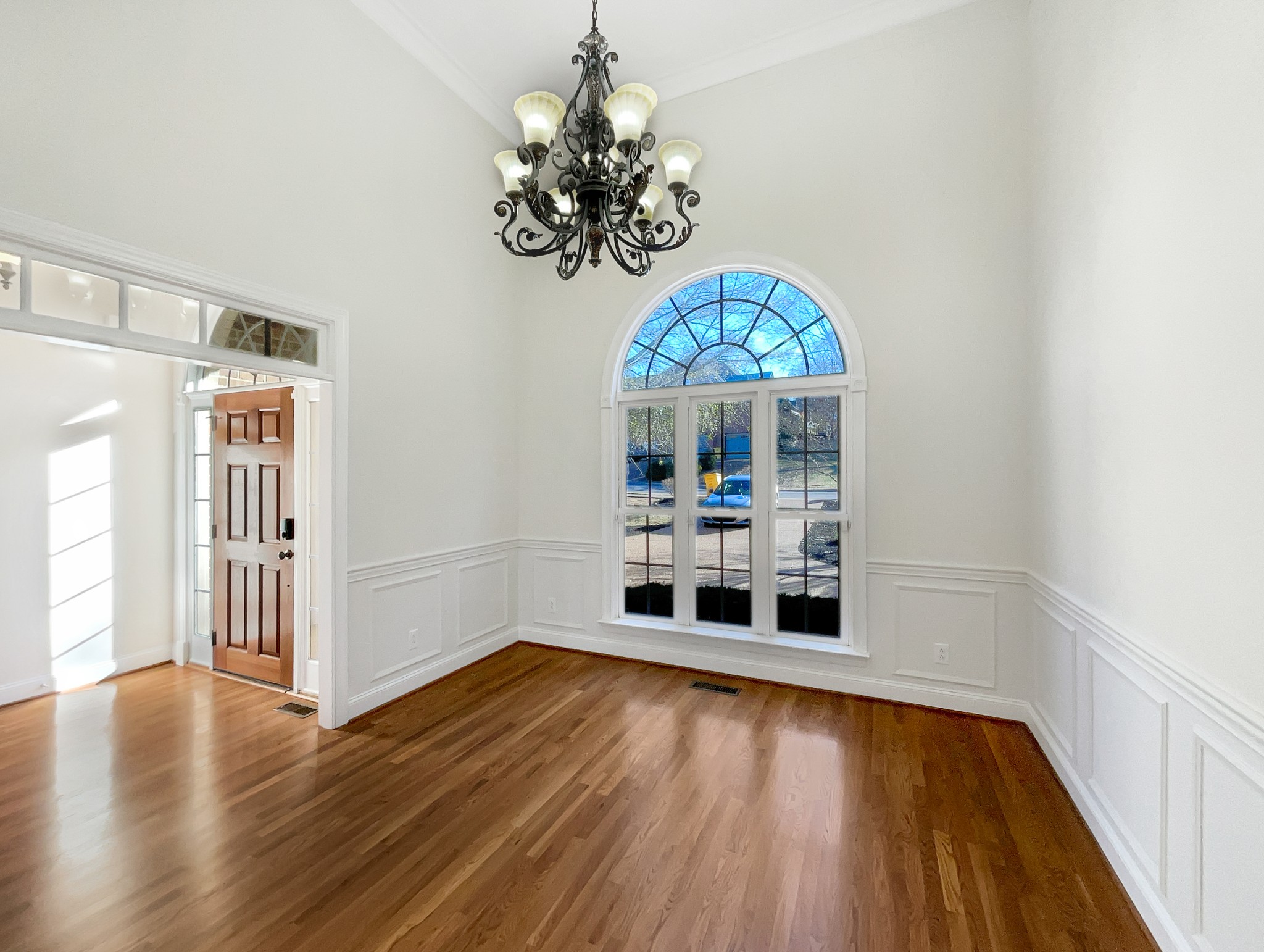 7302 Kempton Court Fairview, TN 37062 - Photo 11 of 28 wooden floor in an empty room with a window