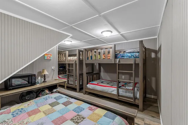 a room with storage and utility