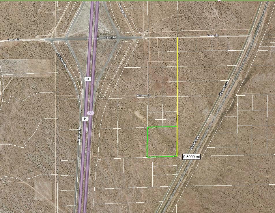 S/o Dawn Road Mojave, CA 93560 - Photo 3 of 10 47106127 measured