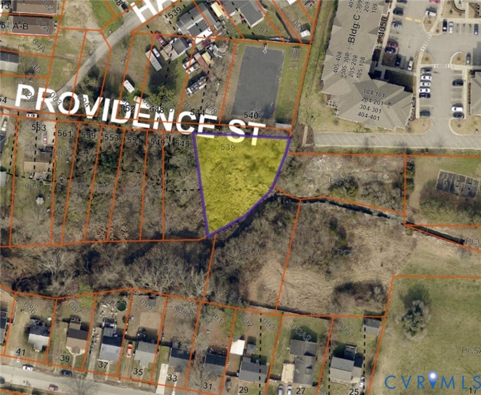 539 Providence Street Hampton, VA 23669 - Photo 1 of 1 Plat Map. Illustrating the boundaries of the prope