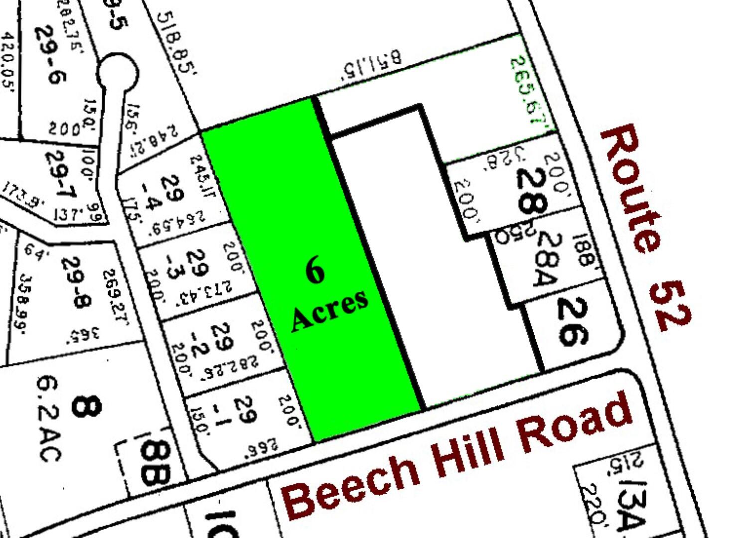 841 Beech Hill Road Northport, ME 04849 - Photo 2 of 11 ZZ 4ac Tax Map 4 6ac_edited-1 (Large)