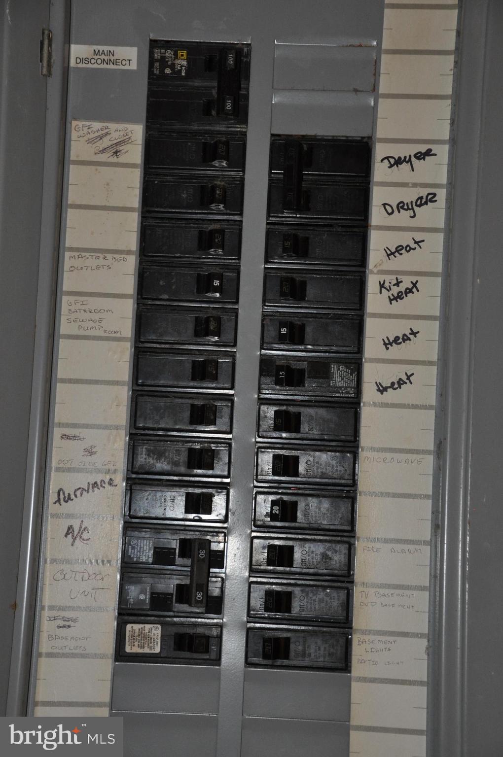 9 North Main Street Spring City, PA 19475 - Photo 24 of 29 Breaker Box 100 AMP Service