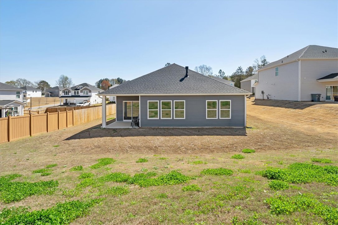 106 Purcell Way Easley, SC 29642 - Photo 39 of 39 This spacious backyard offers ample opportunity for outdoor living.