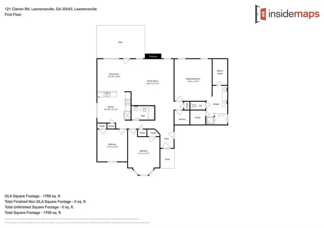 $1,950 | 121 Clarion Road, Lawrenceville, GA 30043