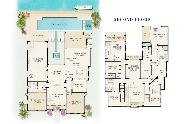 $18,500,000 | 290 South Maya Palm Drive, Boca Raton, FL 33432