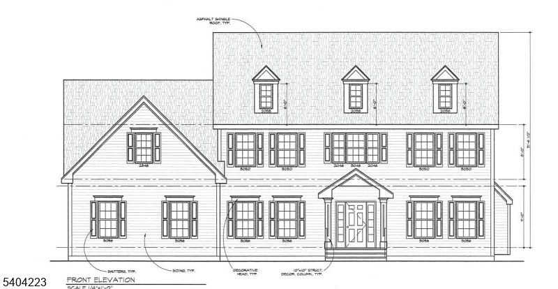 front view of a house