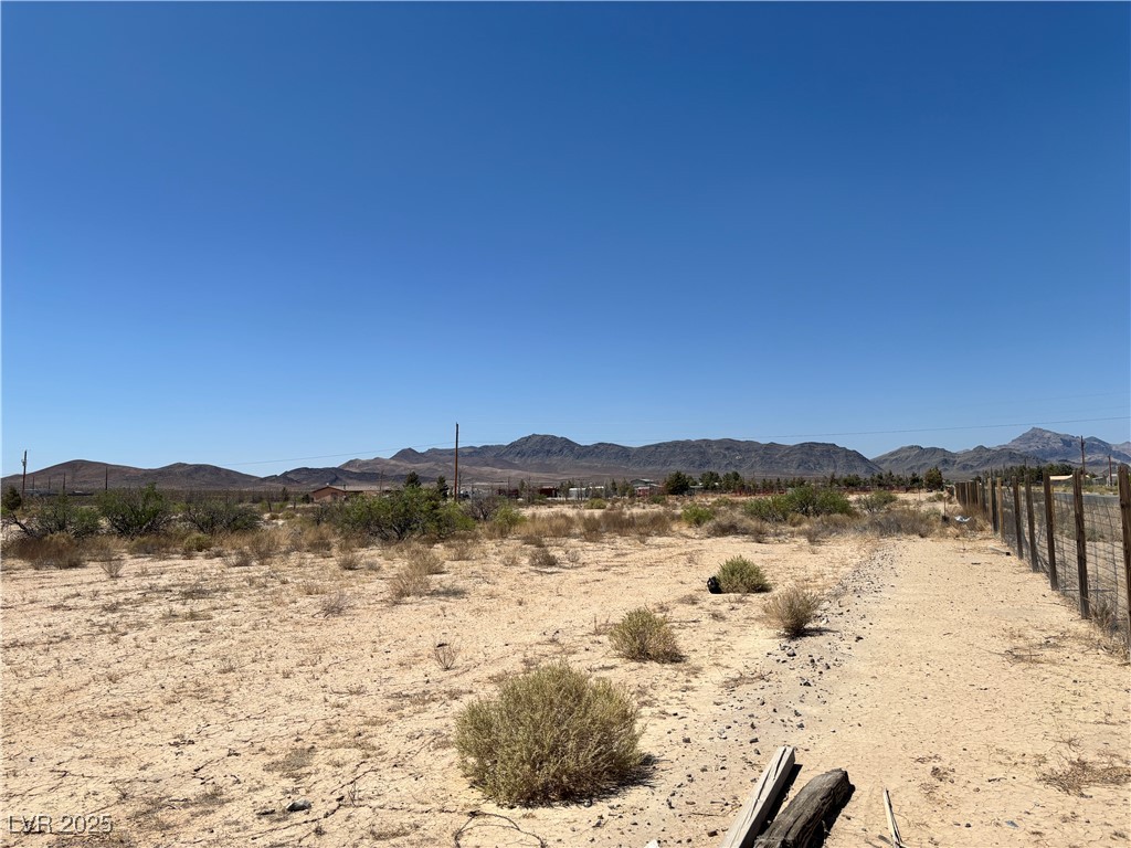 1400 South Warren Street Pahrump, NV 89048 - Photo 2 of 20 view to the north up Warren