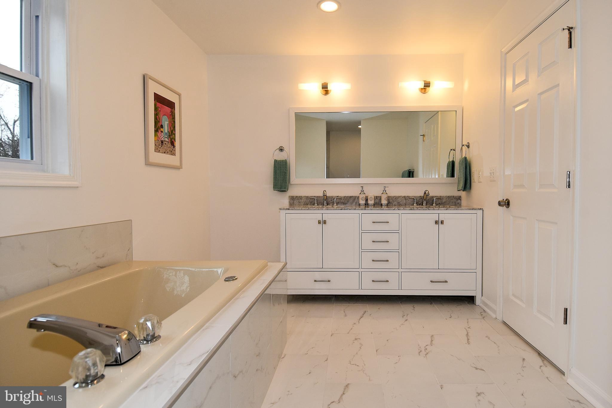 6441 Forest Road Cheverly, MD 20785 - Photo 26 of 45 Primary bathroom double sink vanity