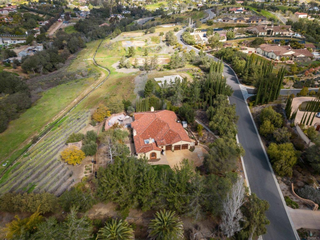 4205 Bridlewood Road Fallbrook, CA 92028 - Photo 57 of 59 an aerial view of residential houses with outdoor space